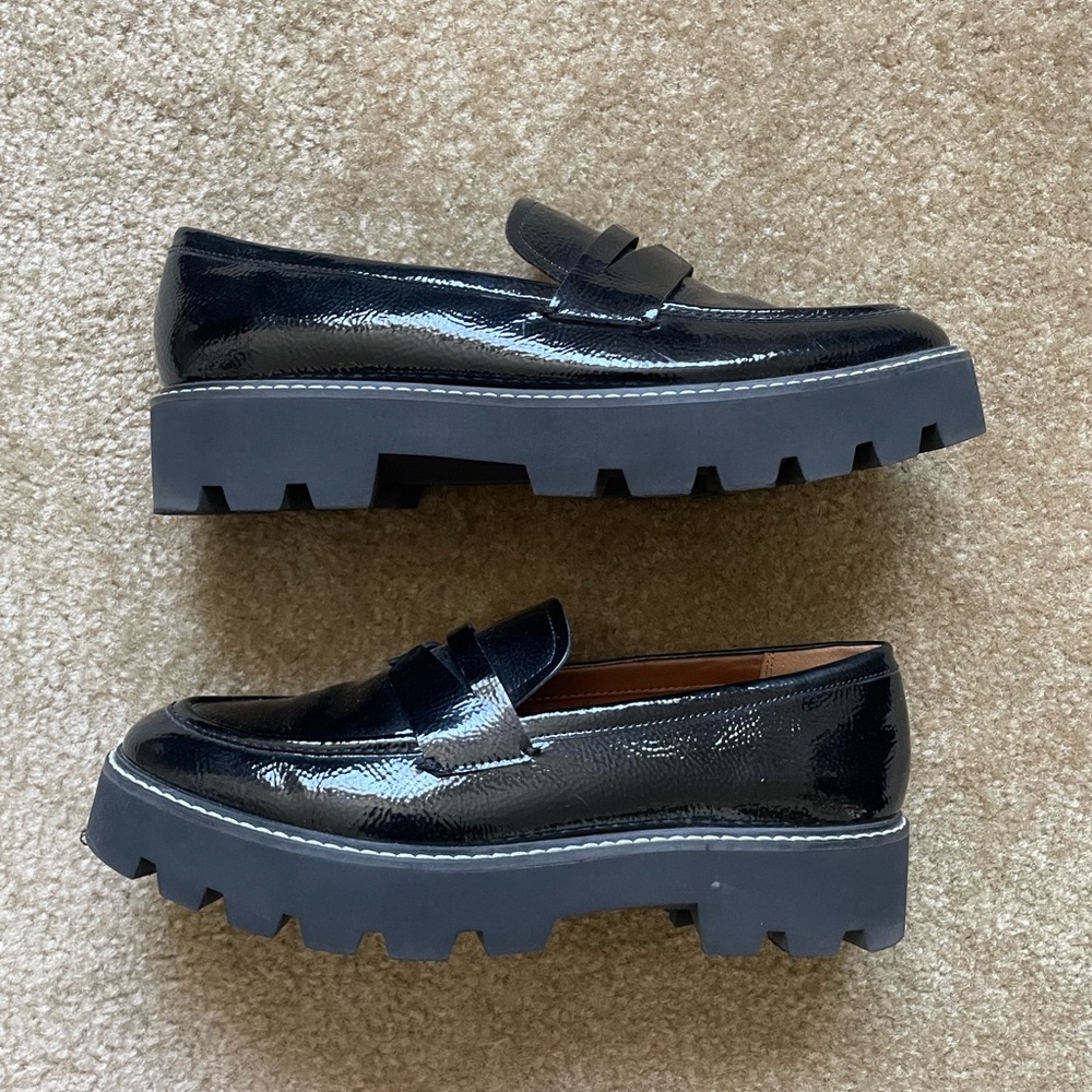 Franco Sarto Balin Lug Sole Penny Loafers